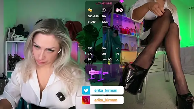 Erika Kirman online show from October 2025 10:23:02 AM