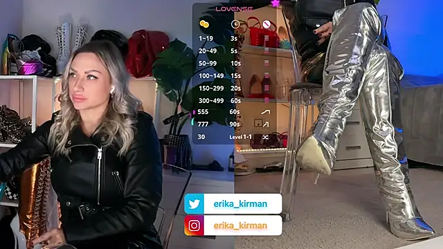 Erika Kirman online show from January 2026 02:21:01 PM