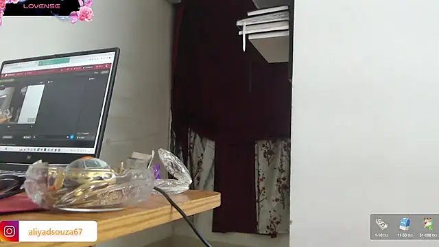 Snapshot of aliyadsouza chatting on January 2025 06:05:02 PM aliyadsouza online show from January 2025 06:05:02 PM