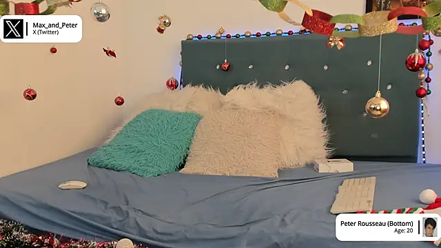 Snapshot of Max_and_Peter chatting on December 2024 03:26:01 PM Max and Peter online show from December 2024 03:26:01 PM