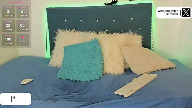 Snapshot of Max_and_Peter chatting on March 2025 10:38:01 PM Max and Peter online show from March 2025 10:38:01 PM