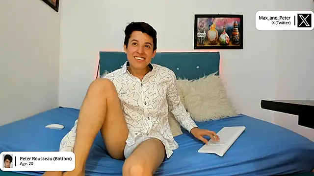 Snapshot of Max_and_Peter chatting on October 2025 07:55:01 PM Max and Peter online show from October 2025 07:55:01 PM