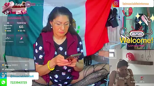 LaInsaciableIntensa online show from March 2025 12:32:01 AM