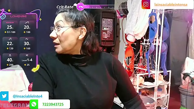 LaInsaciableIntensa online show from February 2026 02:21:01 AM