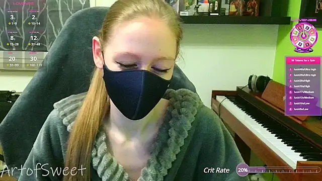 ArtofSweet online show from January 2025 09:25:02 PM