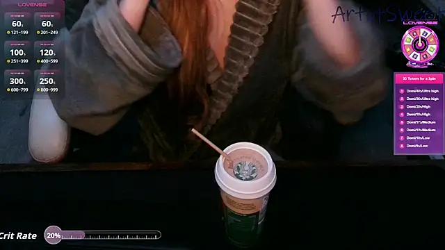 ArtofSweet online show from October 2025 08:00:02 PM