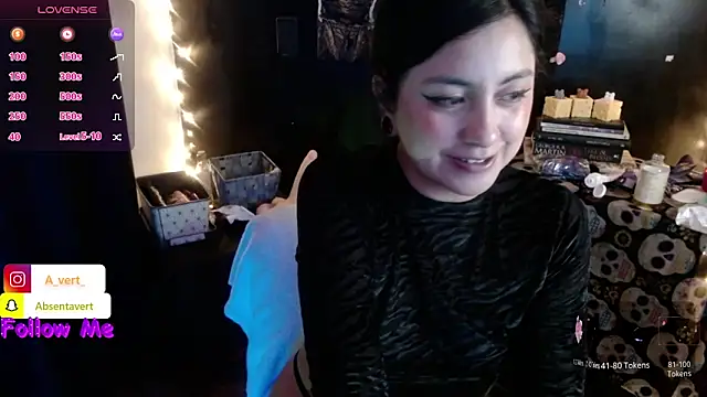 Snapshot of AbsentaVert chatting on January 2025 10:19:01 PM AbsentaVert online show from January 2025 10:19:01 PM