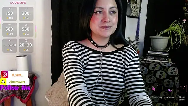 Snapshot of AbsentaVert chatting on January 2025 12:20:01 AM AbsentaVert online show from January 2025 12:20:01 AM