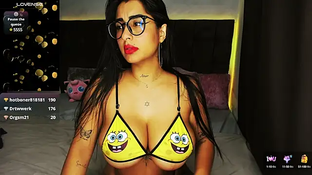 lovely violet13 online show from January 2025 04:22:01 PM