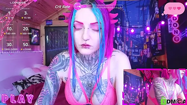 NekoCyber online show from December 2024 04:26:02 AM