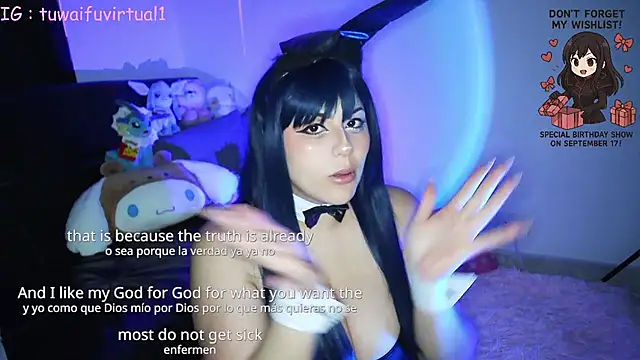 TuWaifuVirtual1 online show from September 2025 12:55:01 AM