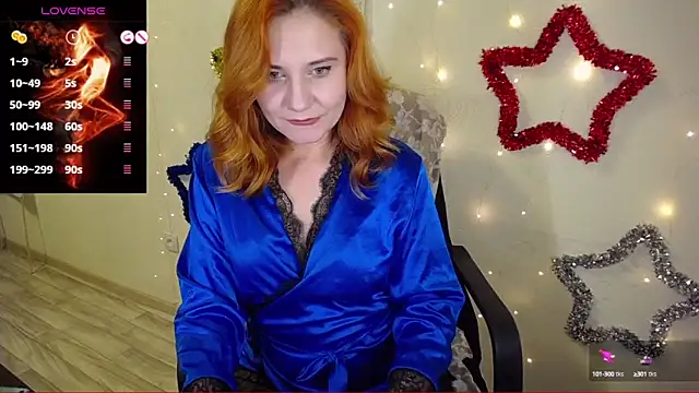 Snapshot of RedHeadSTARx chatting on December 2024 02:45:02 AM RedHeadSTARx online show from December 2024 02:45:02 AM