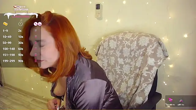 Snapshot of RedHeadSTARx chatting on January 2025 05:33:01 PM RedHeadSTARx online show from January 2025 05:33:01 PM