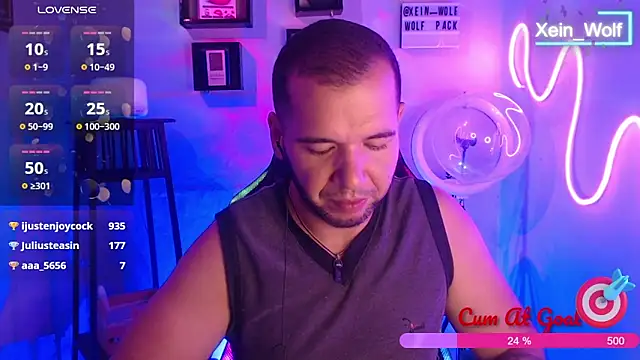 Xein WoIf online show from February 2025 05:30:02 AM