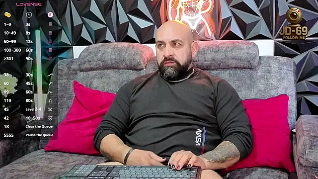 Snapshot of JD-69 chatting on October 2025 07:03:02 PM JD-69 online show from October 2025 07:03:02 PM