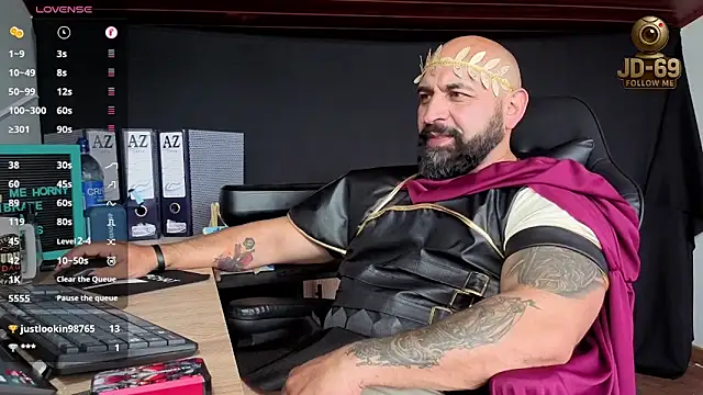 Snapshot of JD-69 chatting on October 2025 05:36:01 PM JD-69 online show from October 2025 05:36:01 PM