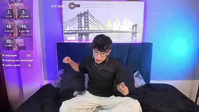 Snapshot of Andrew_thevil chatting on December 2024 08:14:02 PM Andrew thevil online show from December 2024 08:14:02 PM