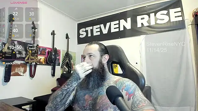 StevenRiseNYC online show from November 2025 02:31:02 AM